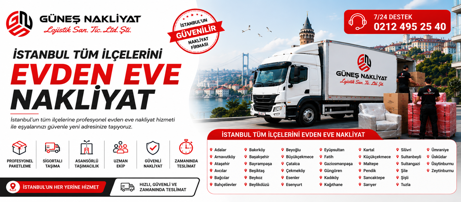 İstanbul Evden Eve Nakliyat 