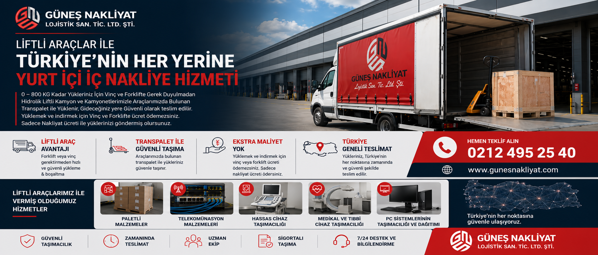 Liftli (Asansörlü) Taşıma